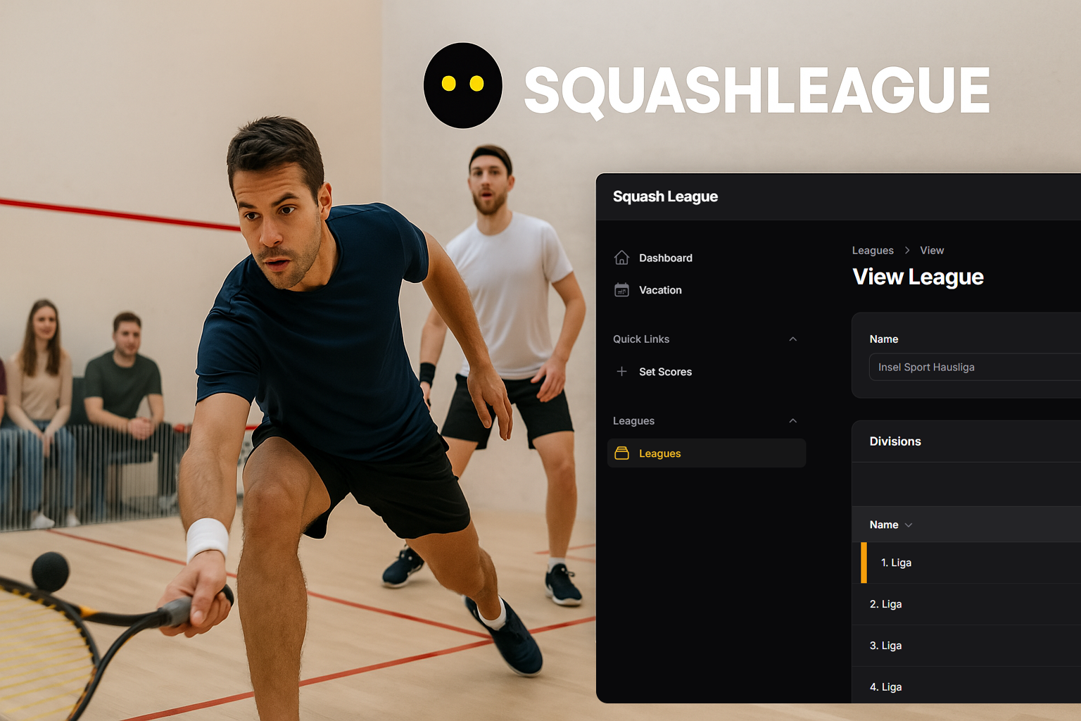 Squash League Dashboard